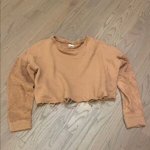 Donni Women's Rusty Brown  Cropped Top